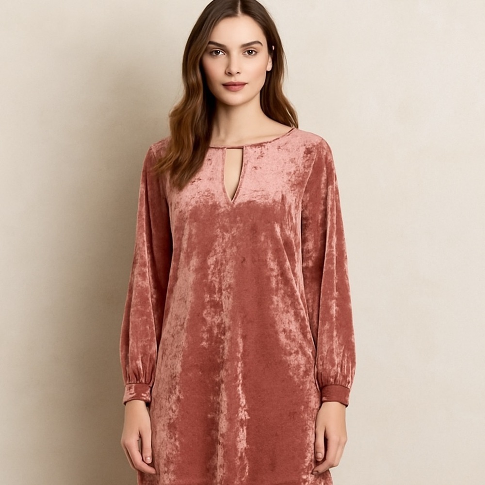 Muche Muonette Crushed Velvet Dress – Size S/M
